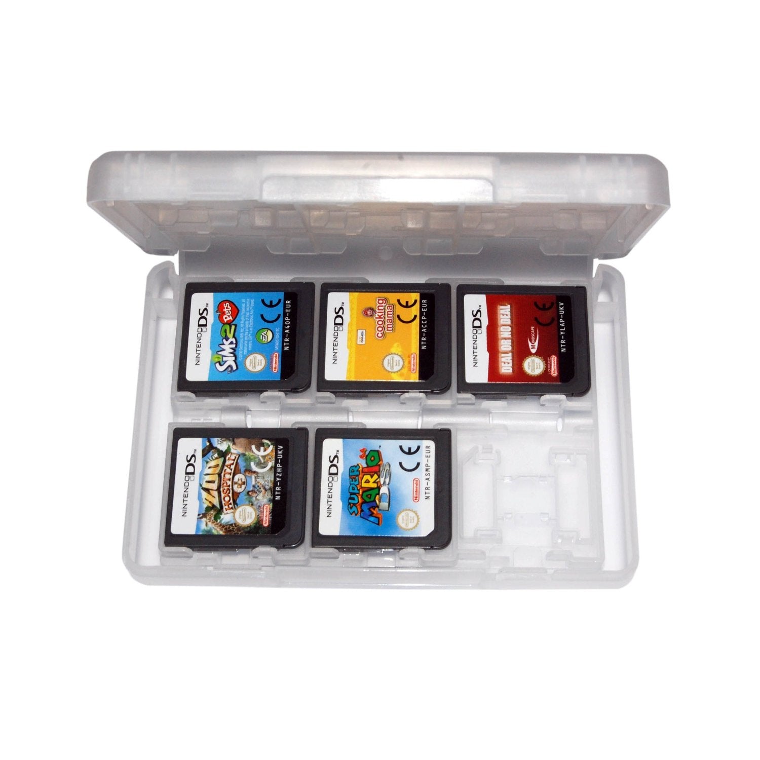 Game case holder for Nintendo 3DS, 2DS & DS 24 in 1 storage box travel | ZedLabz