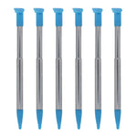 Metal Extendable Stylus Pens For Nintendo 2DS XL - 6 Pack Blue | ZedLabz