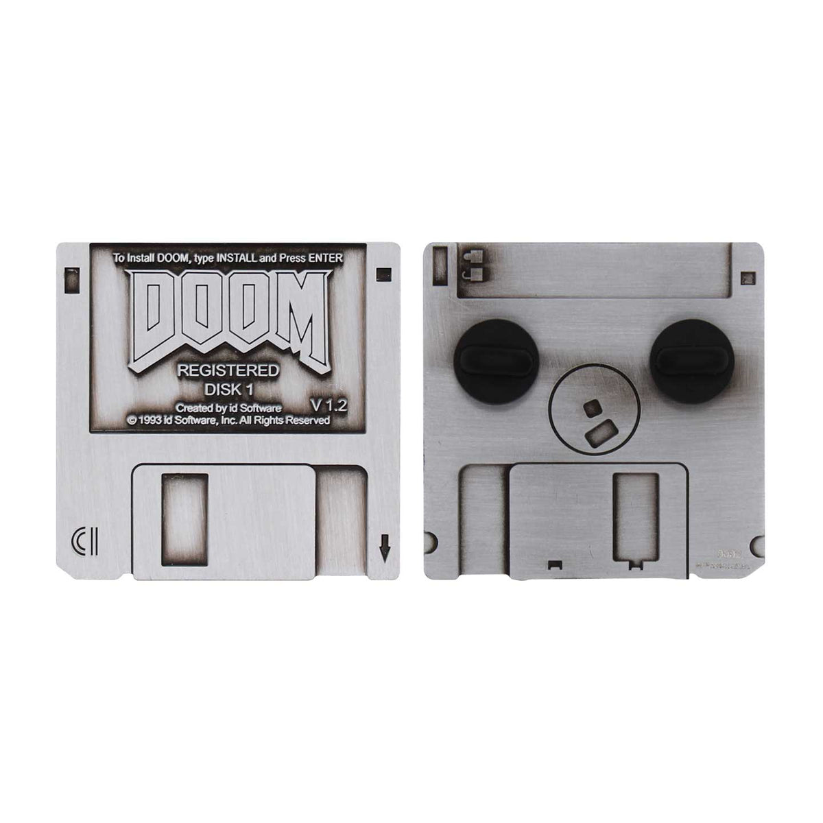 DOOM Floppy Disk Limited Edition Pin Badge | Fanattik