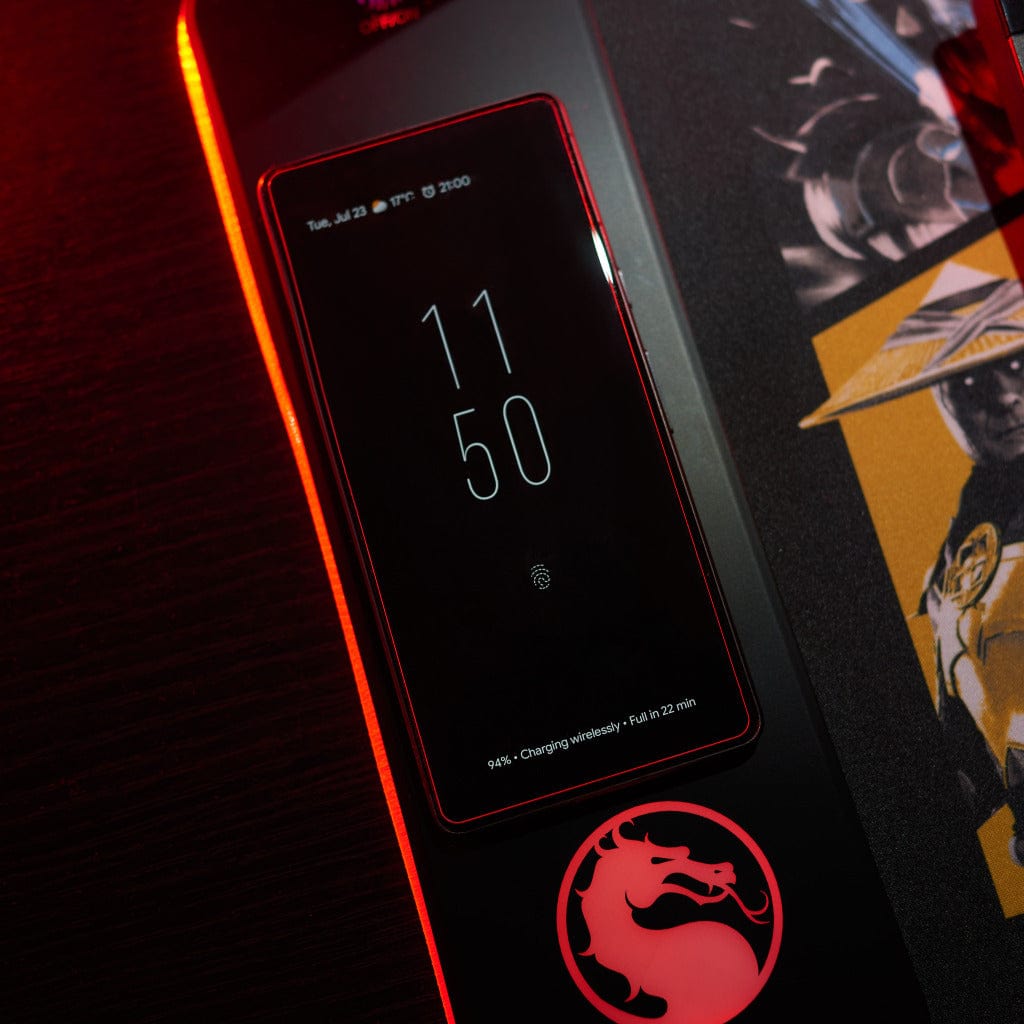 Mortal Kombat Oversize RGB Gaming Mat with Wireless Charger | Numskull