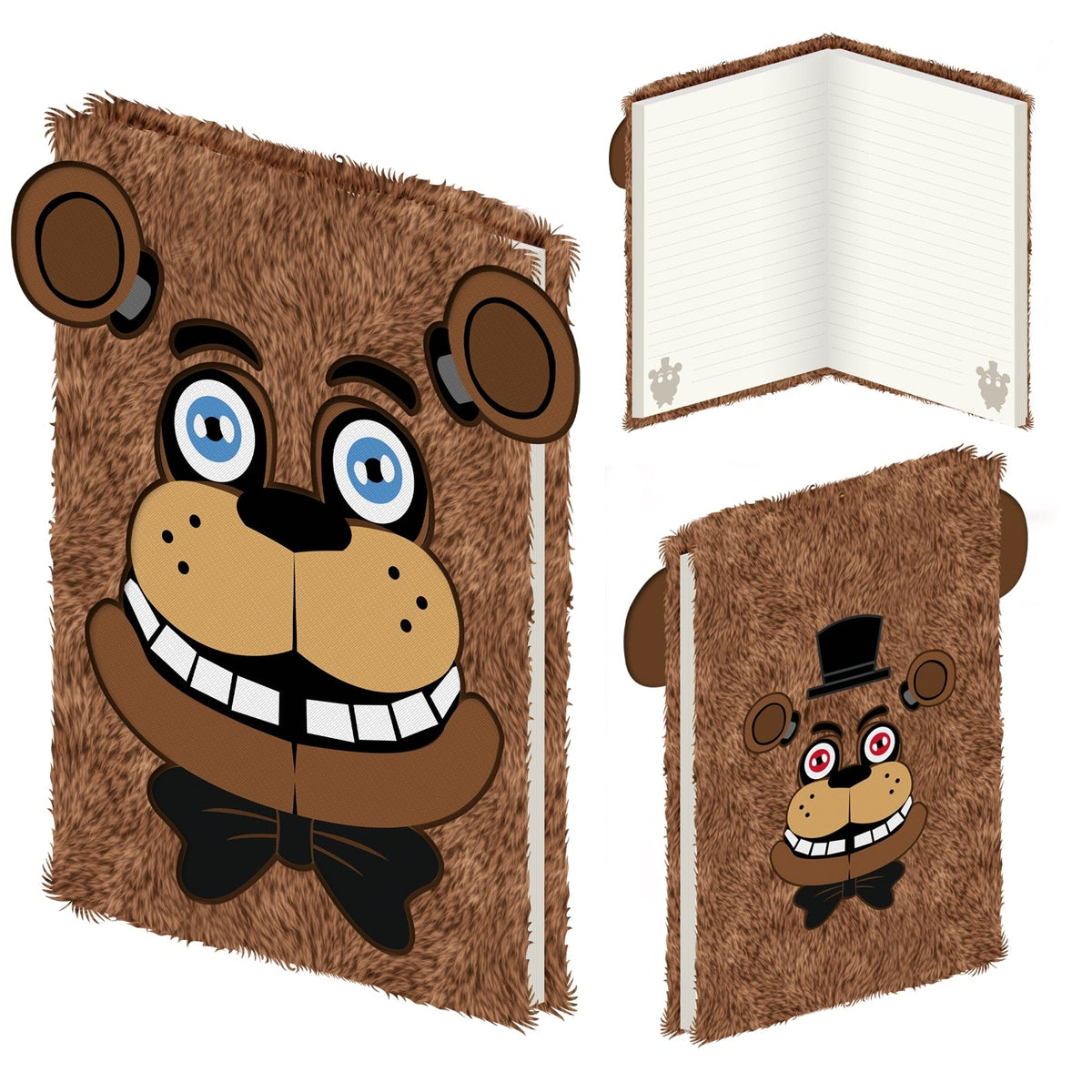 Five Nights at Freddy's Freddy A5 plush cover notebook | Pyramid - 1
