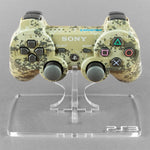 Display stand for Sony PS3 controller - Frosted Clear | Rose Colored Gaming