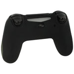 Refurbed Silicone Grip Cover Skin For Sony PS4 Controllers - Black | ZedLabz