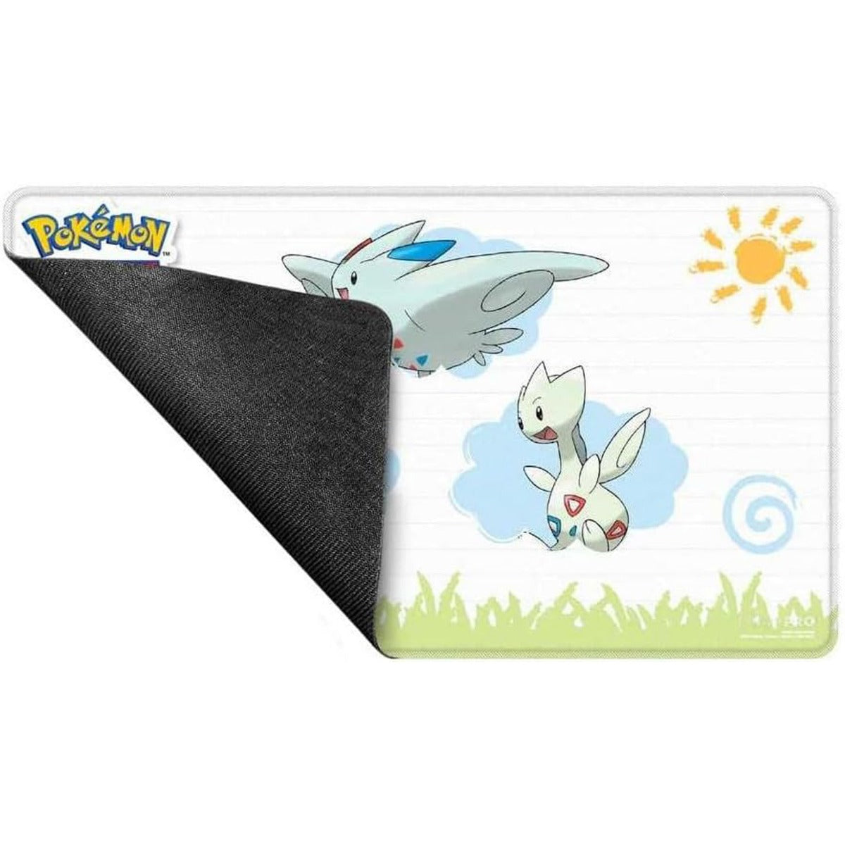 Pokémon TCG Togepi Evolutions stitched playmat 24 x 13.5 inch (61 x 34cm) officially licensed | Ultra PRO