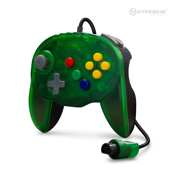 Fleet Admiral premium wired mini controller for Nintendo 64 [N64] - Jade green | Hyperkin
