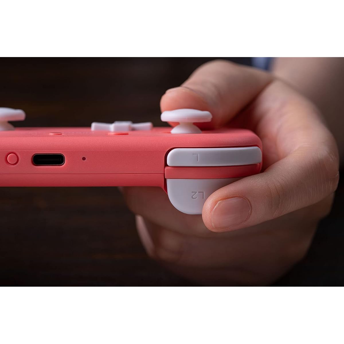 Lite 2 Bluetooth controller for Switch, Android & Raspberry Pi - Pink Edition | 8BitDo