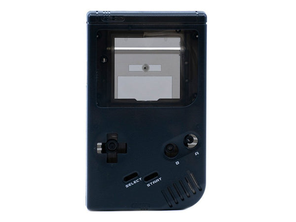 Front & Back housing shell for Nintendo Game Boy DMG-01 Original console - Clear black | Retro Modding - 1