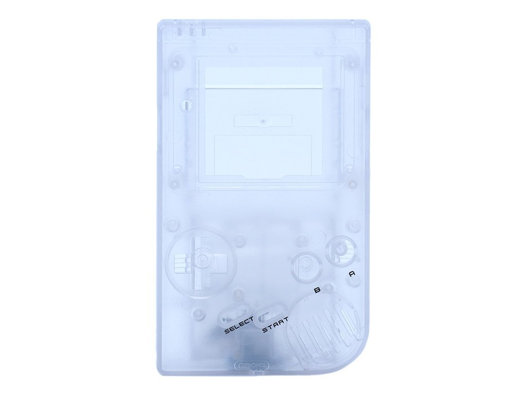 Front & Back housing shell for Nintendo Game Boy DMG - 01 Original console - Clear | Retro Modding - 1