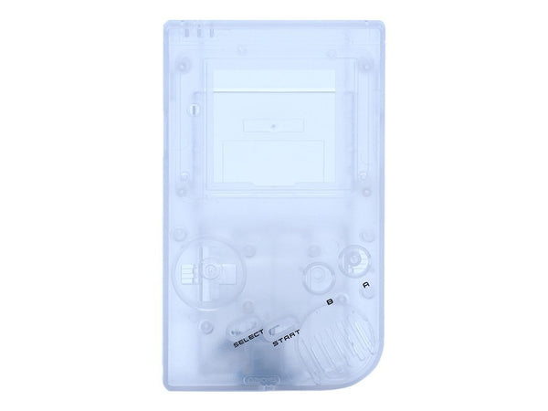 Front & Back housing shell for Nintendo Game Boy DMG-01 Original console - Clear | Retro Modding