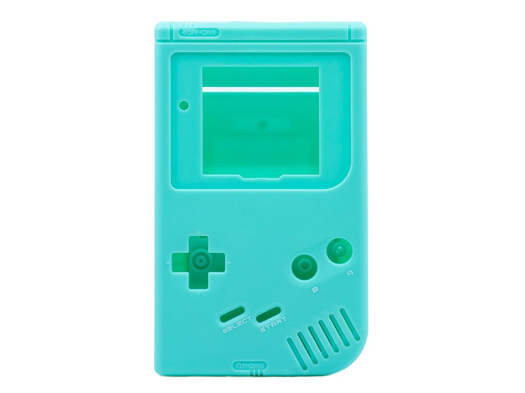 Front & Back housing shell for Nintendo Game Boy DMG - 01 Original console - Pastel mint | Retro Modding - 1