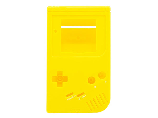 Front & Back Housing Shell For Nintendo Game Boy DMG-01 Original Console - Pastel Yellow | Retro Modding