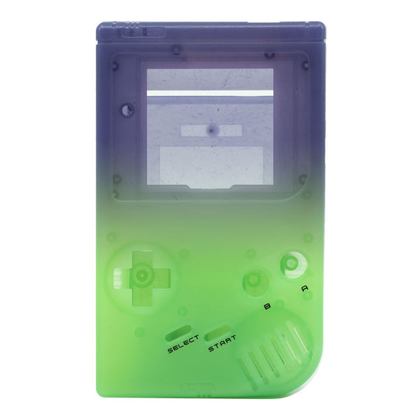 Front & Back Housing Shell For Nintendo Game Boy DMG-01 Original Console - Purple Haze (Purple To Green) | Retro Modding