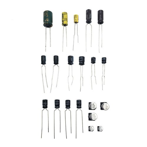 Full capacitor kit for Sega Game Gear VA0 & VA1 mainboard, power & sound | ZedLabz - 1