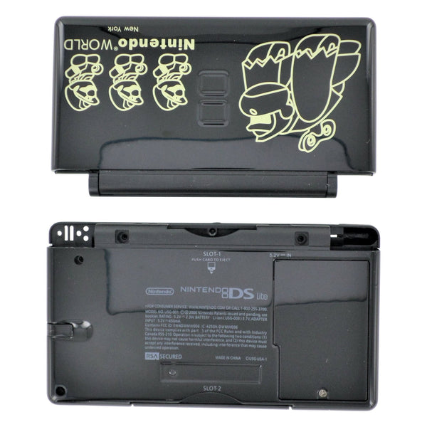 Full housing shell for Nintendo DS Lite console complete repair kit replacement - Nintendo World Black | ZedLabz
