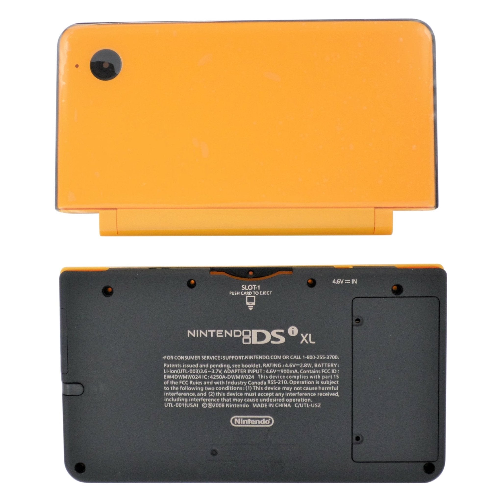 Full housing shell for Nintendo DSi XL console complete casing repair kit replacement - Yellow | ZedLabz