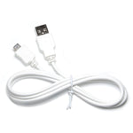 Charger cable for Kindle, Kindle Touch, Kindle Fire & Keyboard sync cable lead replacement - White REFURB | ZedLabz