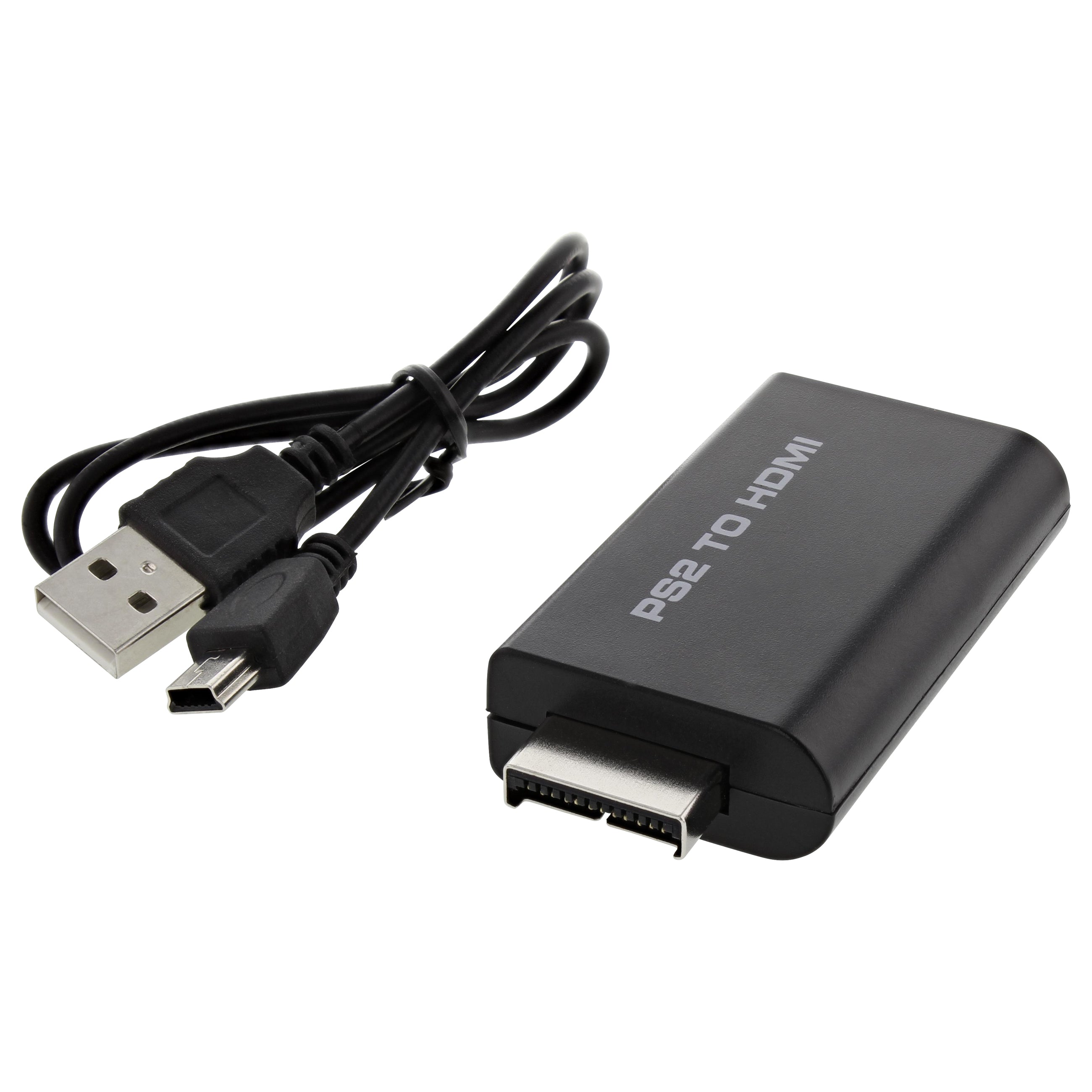 HDMI adapter for Sony PS2 PlayStation 2 console - black
