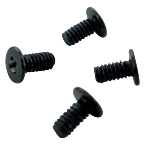 Screw set for Nintendo Switch console metal slider rail R L replacement - 4 pack Black | ZedLabz