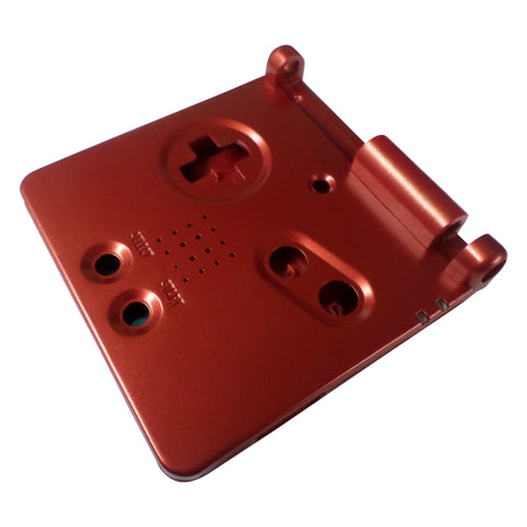 Replacement bottom housing shell & battery cover for Nintendo Game Boy Advance SP GBA - Red | ZedLabz