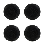 TPU analogue thumb grip stick concave covers caps for Xbox 360 - 4 pack black | ZedLabz