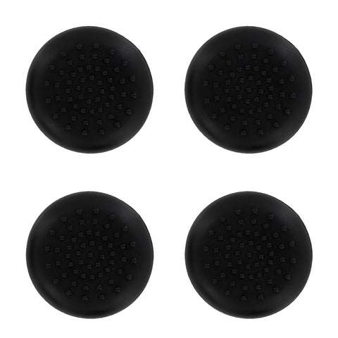 TPU analogue thumb grip stick concave covers caps for Xbox 360 - 4 pack black | ZedLabz