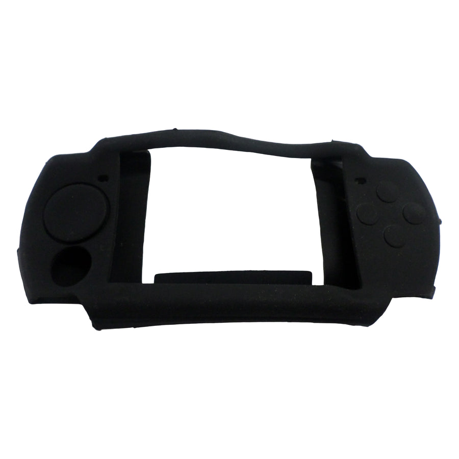 Protective skin for PSP 2000 Sony console protective silicone cover bumper case - Black | ZedLabz