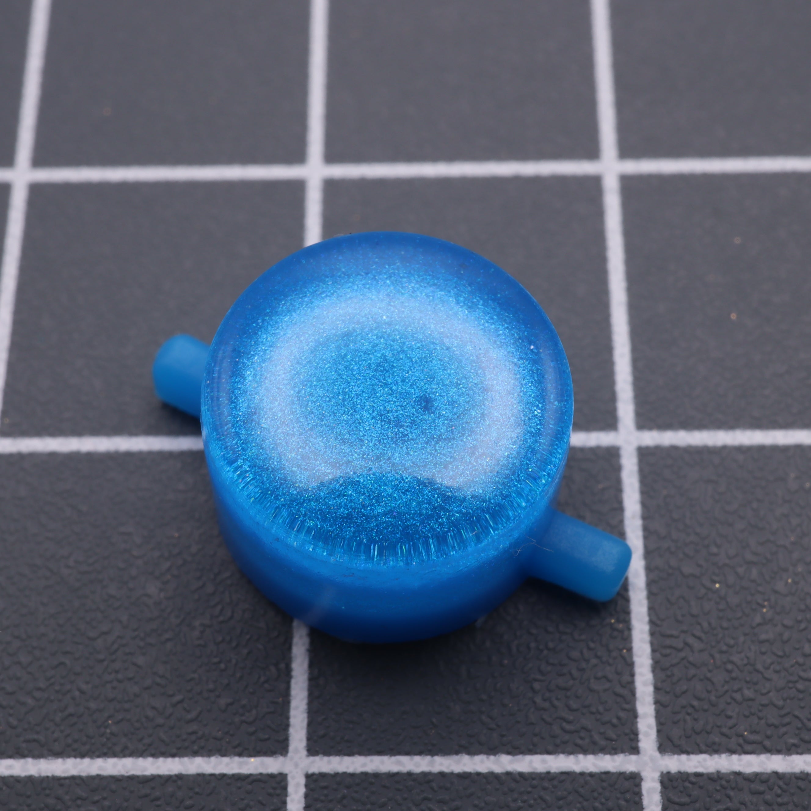 Hand cast resin buttons for Nintendo Game Boy Original DMG-01 (Game Boy Classic) - Blueberry candy | Lab Fifteen Co