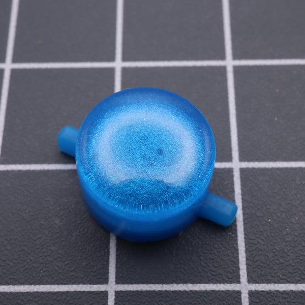 Hand cast resin buttons for Nintendo Game Boy Original DMG-01 (Game Boy Classic) - Blueberry candy | Lab Fifteen Co