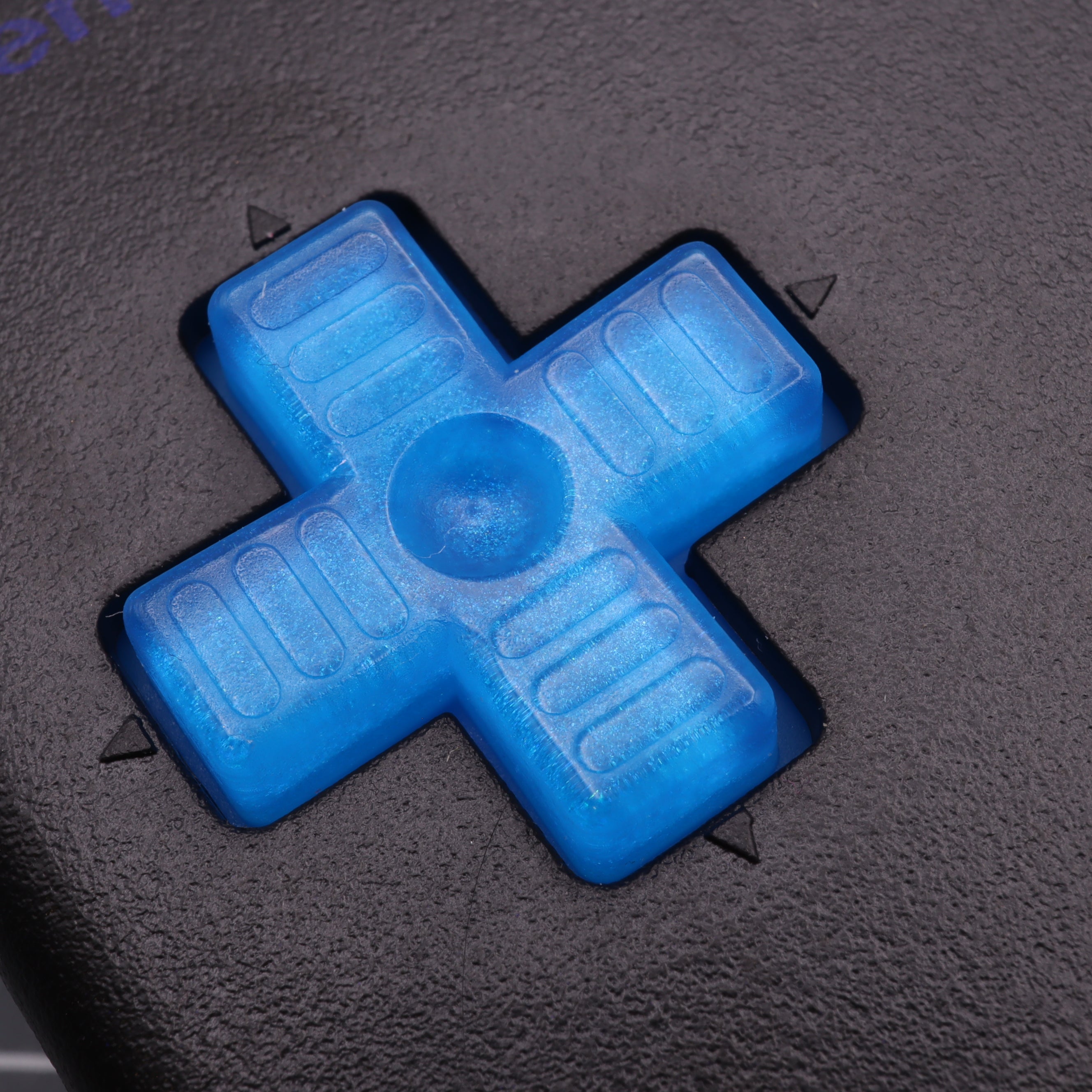 Hand cast resin buttons for Nintendo Game Boy Original DMG-01 (Game Boy Classic) - Blueberry candy | Lab Fifteen Co