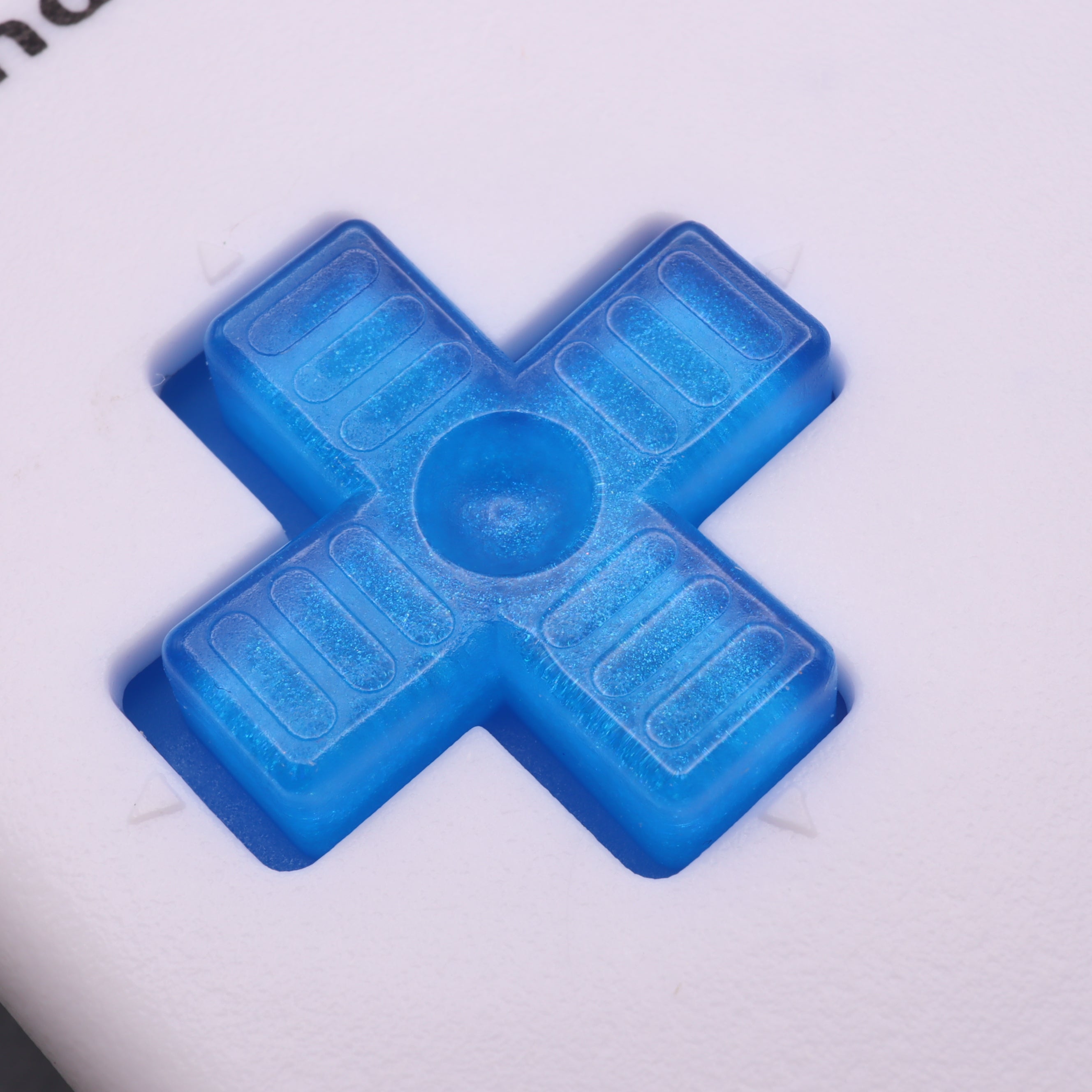 Hand cast resin buttons for Nintendo Game Boy Original DMG-01 (Game Boy Classic) - Blueberry candy | Lab Fifteen Co