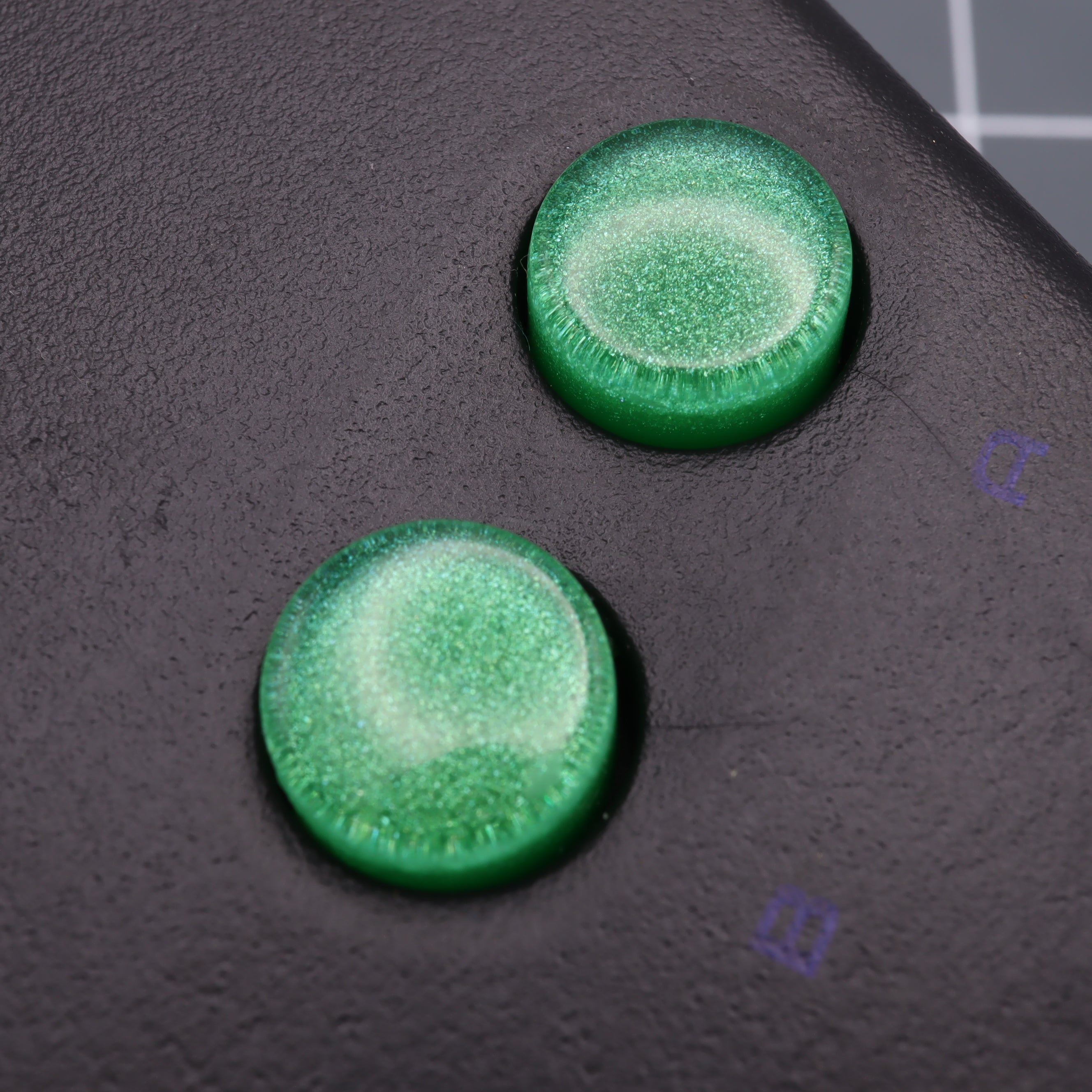 Hand cast resin buttons for Nintendo Game Boy Original DMG-01 (Game Boy Classic) - Lime candy | Lab Fifteen Co