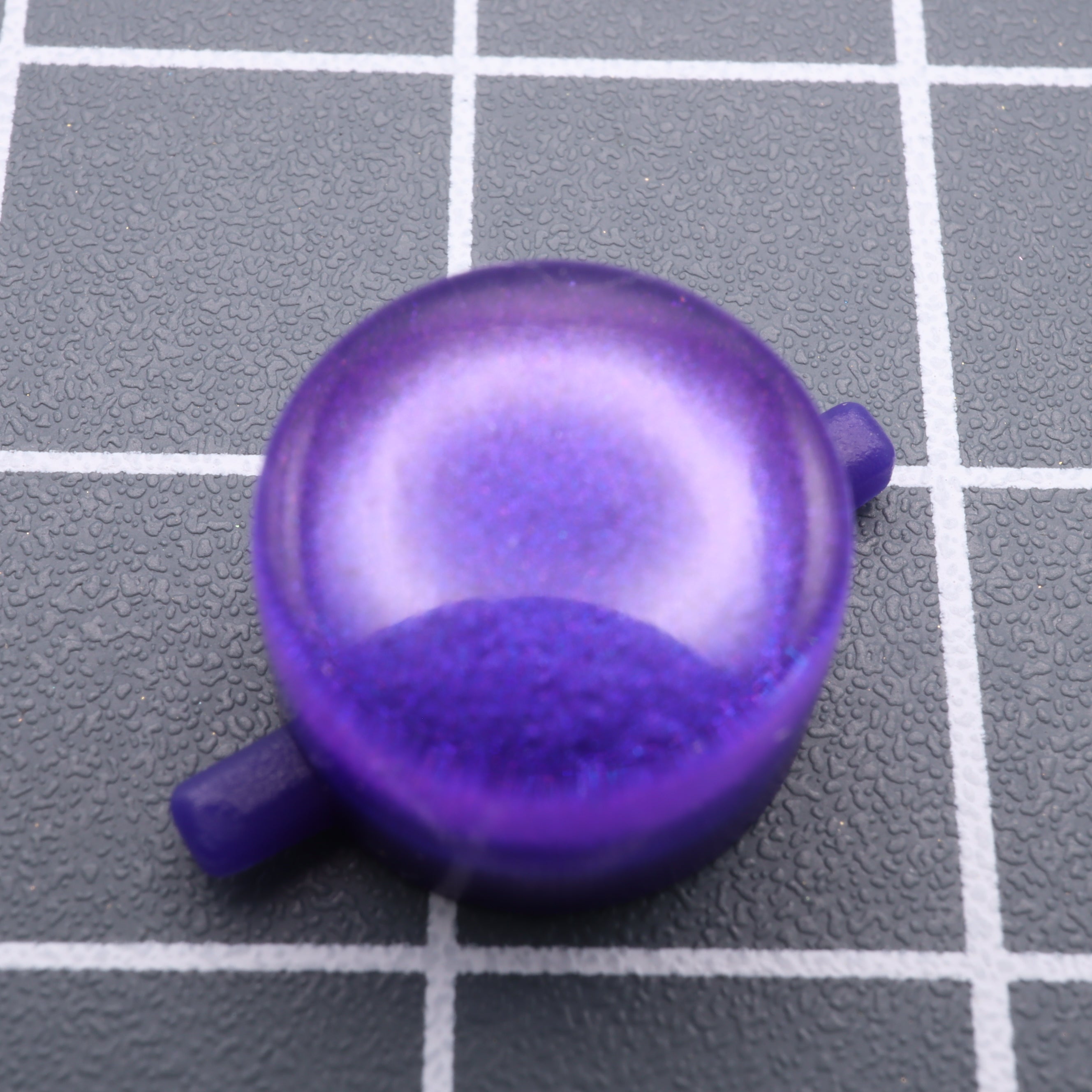 Hand cast resin buttons for Nintendo Game Boy Original DMG-01 (Game Boy Classic) - Grape candy | Lab Fifteen Co