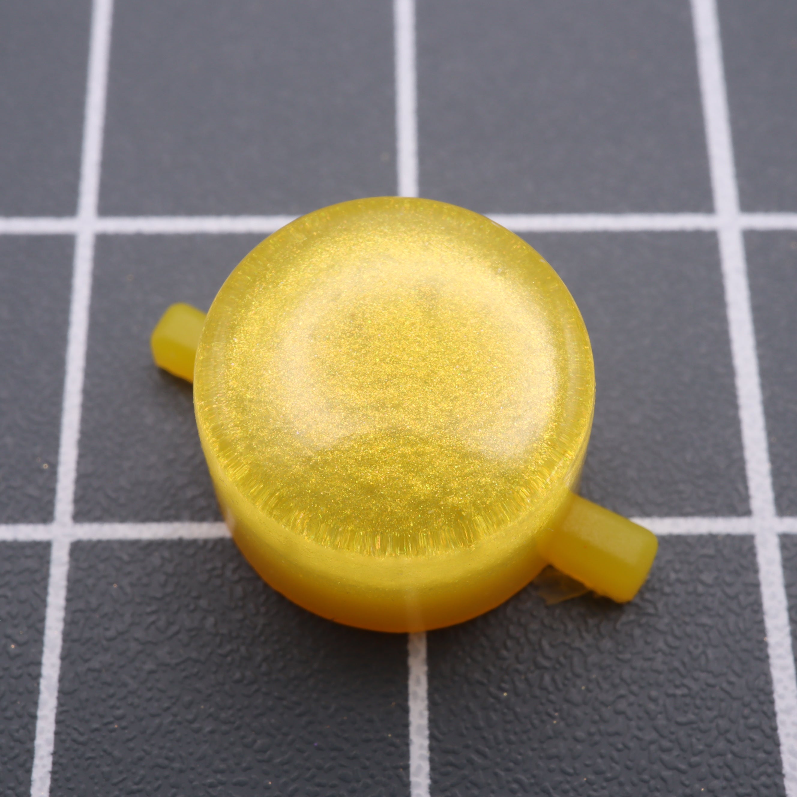 Hand cast resin buttons for Nintendo Game Boy Original DMG-01 (Game Boy Classic) - Lemon candy | Lab Fifteen Co