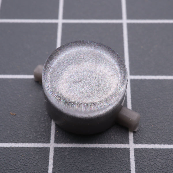 Hand cast resin buttons for Nintendo Game Boy Original DMG-01 (Game Boy Classic) - Metallic silver | Lab Fifteen Co