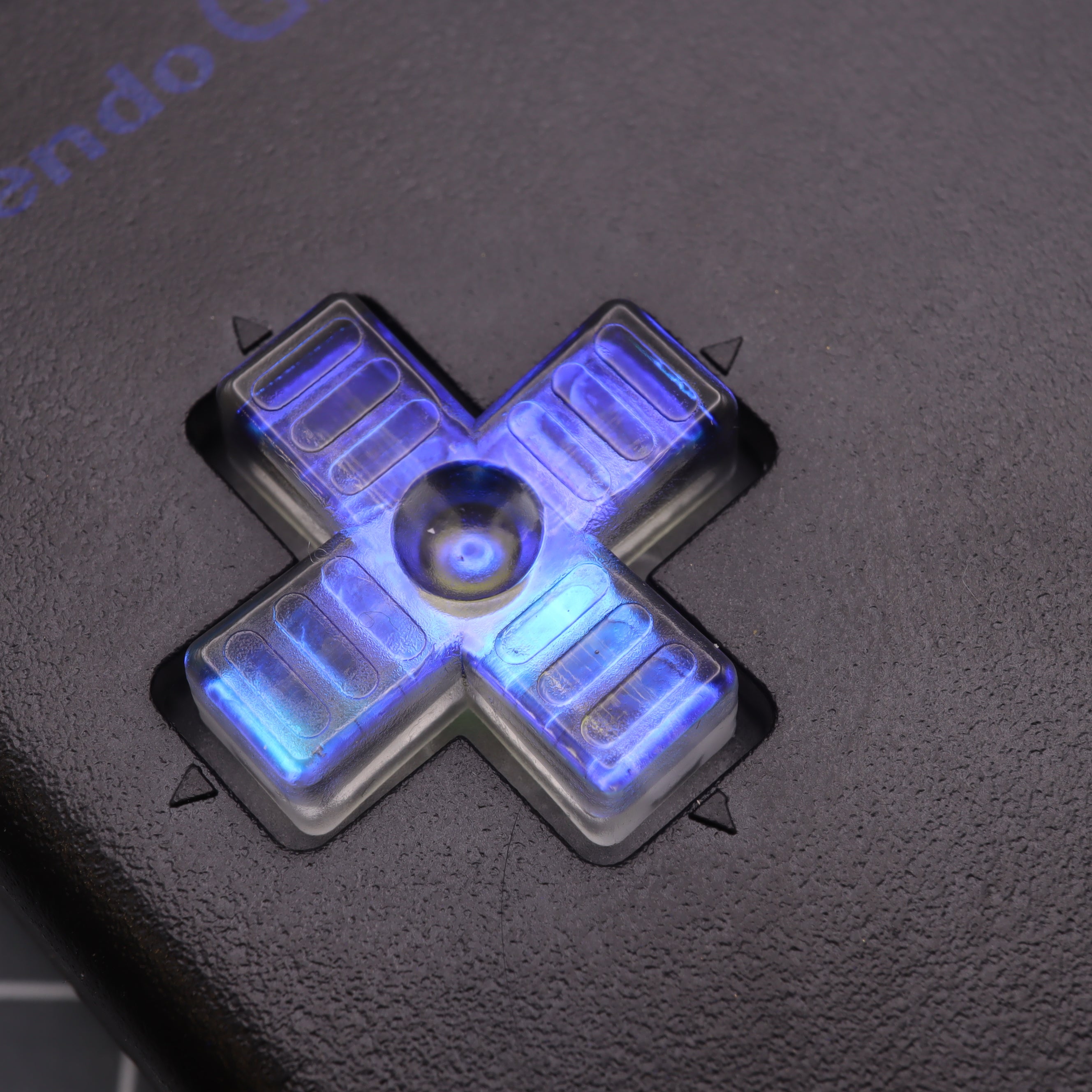 Hand cast resin buttons for Nintendo Game Boy Original DMG-01 (Game Boy Classic) - Midnight opal | Lab Fifteen Co