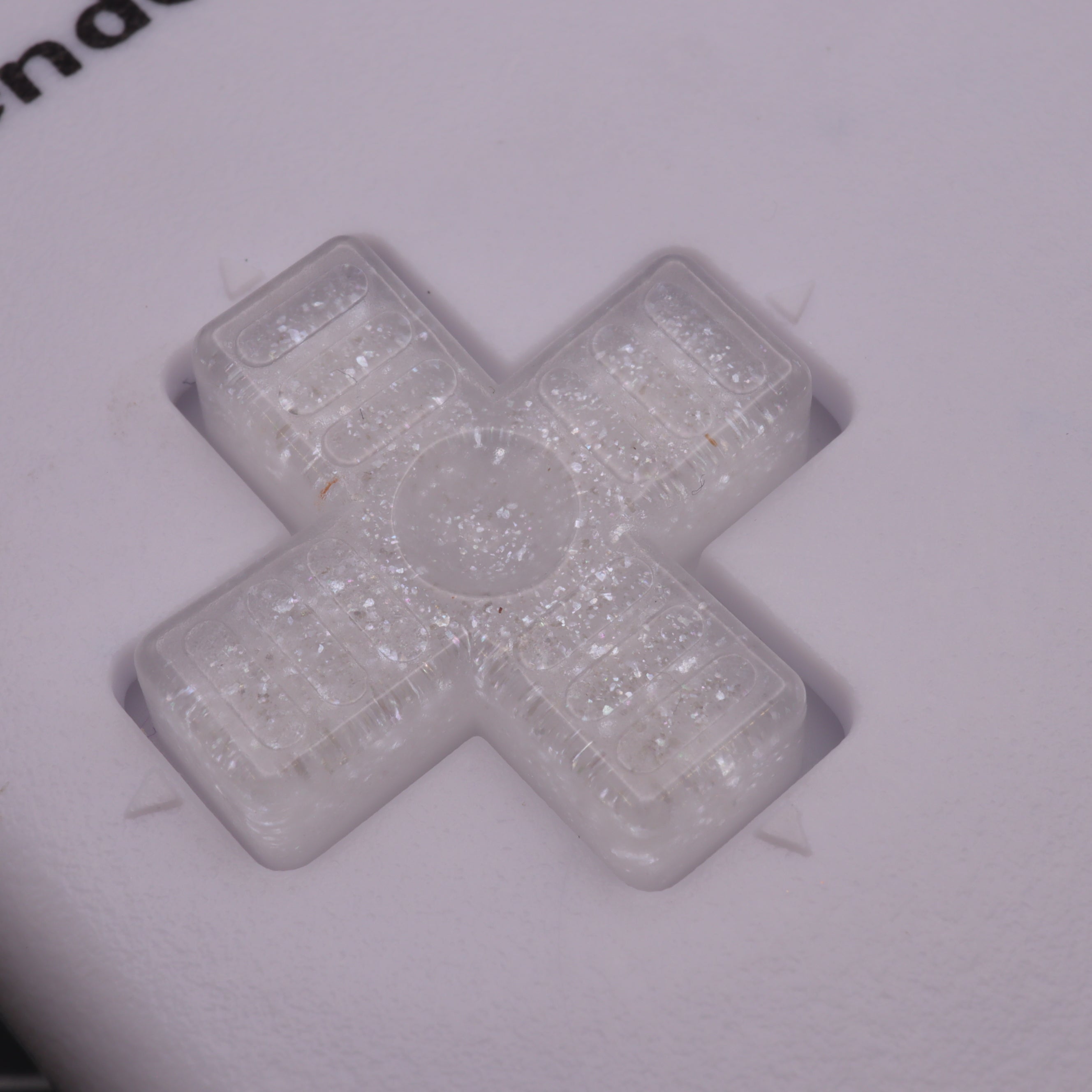 Hand cast resin buttons for Nintendo Game Boy Original DMG-01 (Game Boy Classic) - Pearl white | Lab Fifteen Co