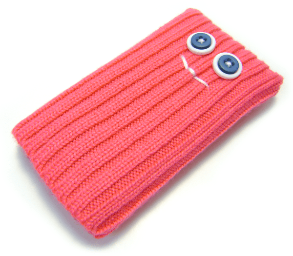 Game Boy Micro Shifties - hand made soft sleeve pouch holder - Gumball pink | Rose Colored Gaming - 2