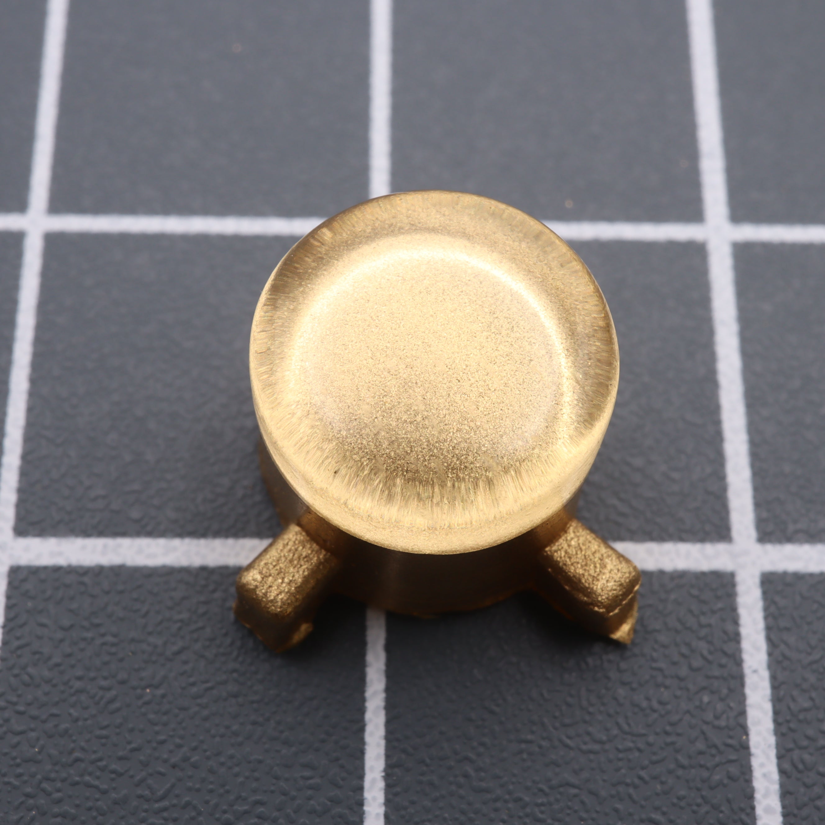 Hand cast custom resin buttons for Nintendo Game Boy Pocket MGB-001 GBP - Metallic gold | Lab Fifteen Co