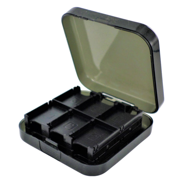 Game card case for Nintendo Switch & Switch Lite games 24 in 1 - Clear Black | ZedLabz