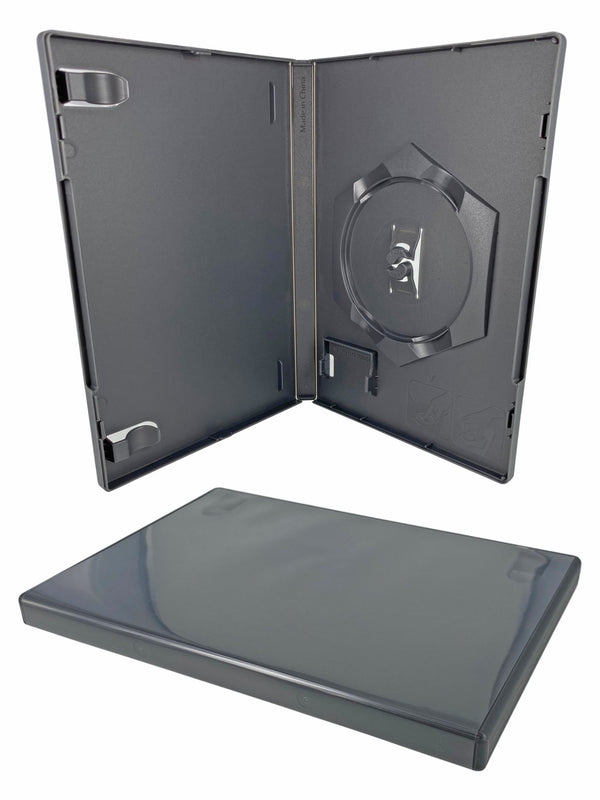 Game case for Nintendo GameCube replacement empty retail box - 2 pack grey | ZedLabz