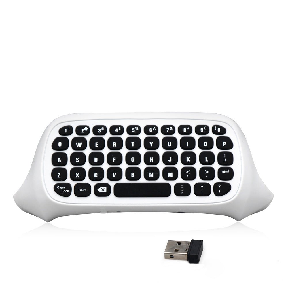 Game Pad Keyboard For Xbox One Slim Microsoft controller - white | ZedLabz - 1
