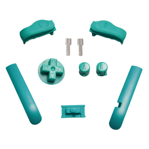 Button set for Nintendo Game Boy Advance handheld console complete set - Deep green [GBA AGB] | Funnyplaying