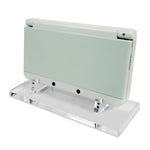 Display stand for Nintendo New 3DS handheld console - Frosted Clear | Rose Colored Gaming