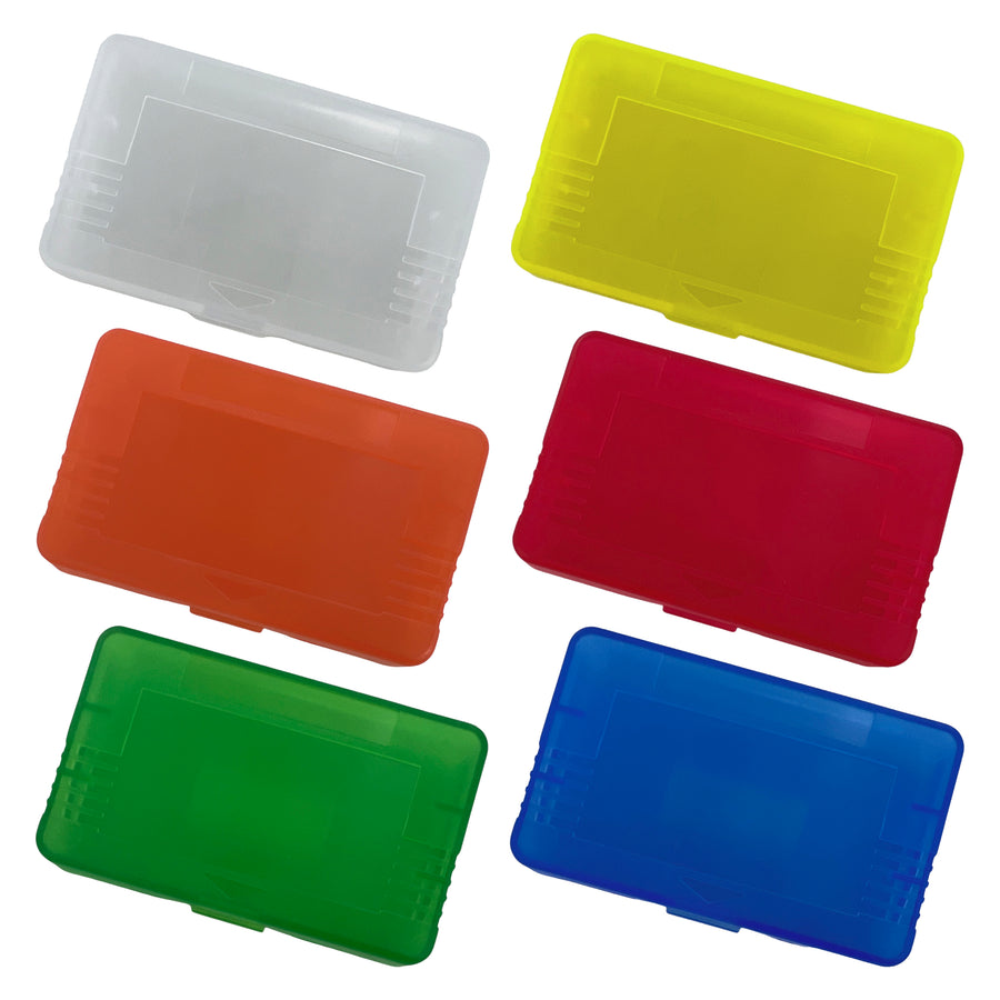 Game Boy Advance game storage cases multi coloured
