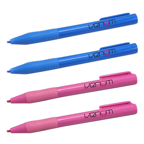 Venom Large Stylus Pen - 4 Pack Pink & Blue | ZedLabz