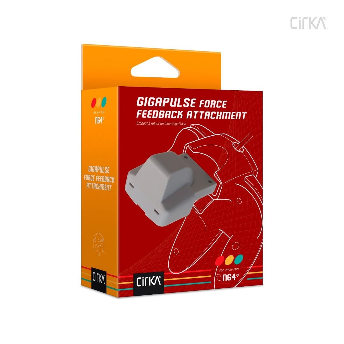 Gigapulse Force Feedback Attachment for Nintendo 64 Controller Rumble Pak Style | Cirka