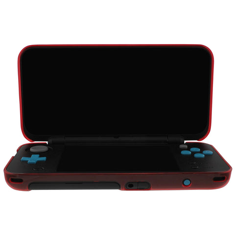 Protective case cover for Nintendo 2DS XL console flexi gel TPU – Red | ZedLabz
