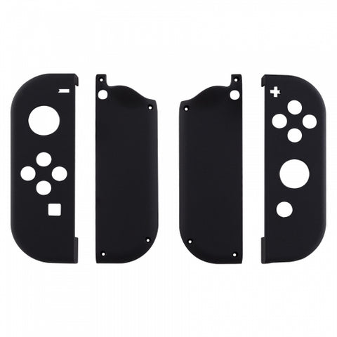 Housing shell for Nintendo Switch Joy-Con controller hard casing replacement soft touch - Black | ZedLabz