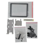 Full housing shell for Nintendo DSi console complete repair kit replacement - Black | ZedLabz