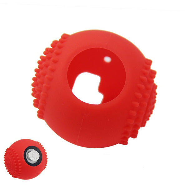 Grip case for Nintendo Switch Pokeball plus controller soft silicone protective bumper cover - red | ZedLabz